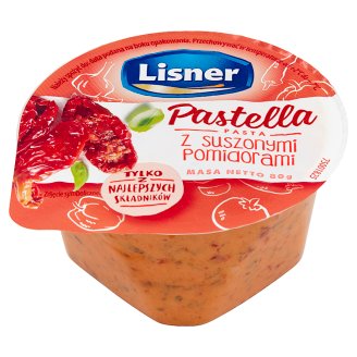 Lisner Pastella Śródziemnomorska Pasta z suszonymi pomidorami 80 g