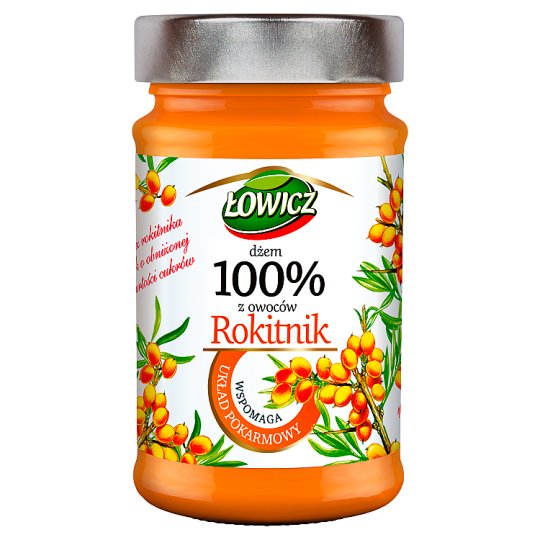 Łowicz Dżem 100% z owoców rokitnik 235 g
