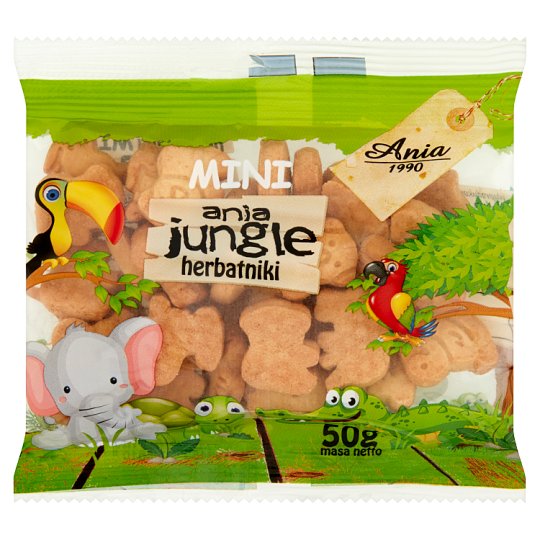 Ania Mini ania jungle Herbatniki 50 g