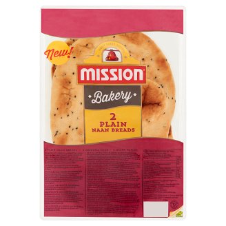 Mission Bakery Naan Chlebek 240 g (2 sztuki)