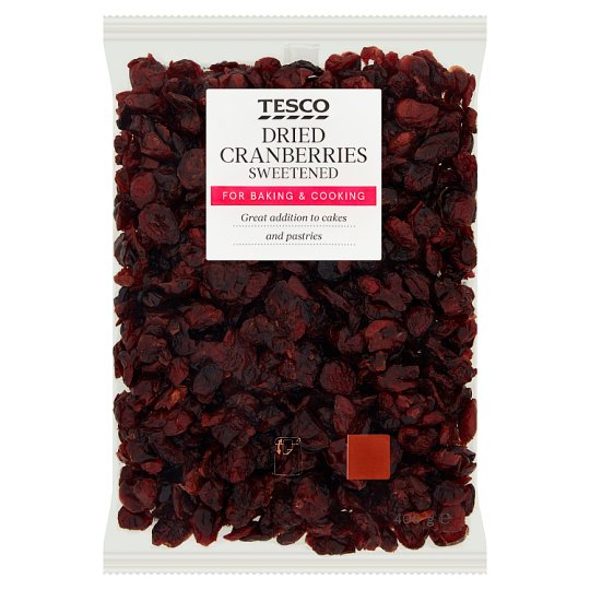 Tesco Żurawina słodzona suszona 400 g