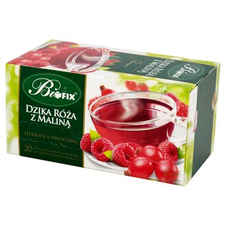 Bifix Premium dzika róża z maliną Herbatka owocowa 40 g (20 saszetek)