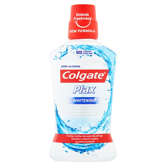 Colgate Plax Whitening Płyn do płukania jamy ustnej 500 ml