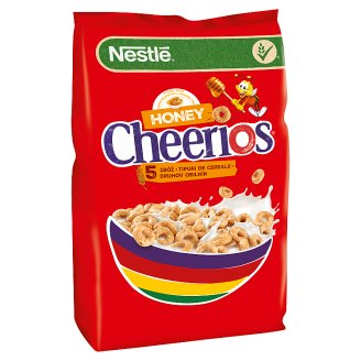Nestlé Cheerios Miodowy Płatki śniadaniowe 250 g