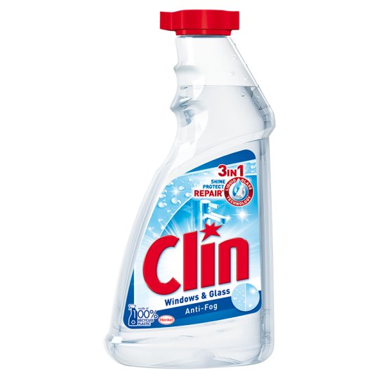 Clin Anty-Para Płyn do czyszczenia szyb Opakowanie uzupełniające 500 ml