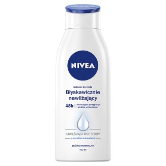 NIVEA Błyskawicznie nawilżający balsam do ciała 400 ml