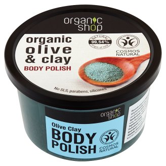 Organic Shop Pasta do ciała oliwna glinka 250 ml
