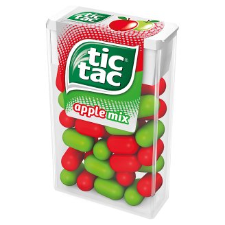 Tic Tac Apple Mix Drażetki o smaku jabłkowym 18 g