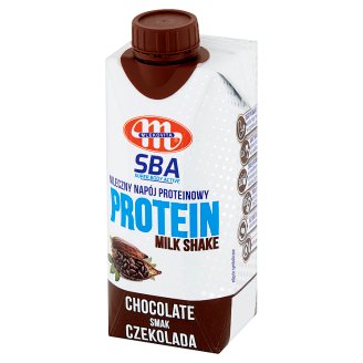 Mlekovita Super Body Active Napój proteinowy o smaku czekoladowym 350 g