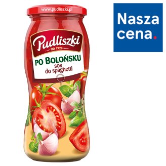 Pudliszki Sos do spaghetti po bolońsku 500 g