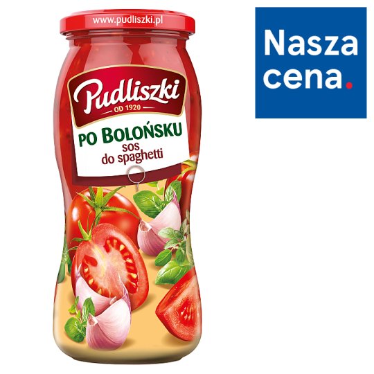 Pudliszki Sos do spaghetti po bolońsku 500 g