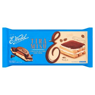 E. Wedel Czekolada mleczna o smaku tiramisu 293 g