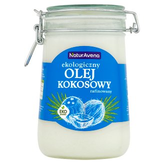 NaturAvena Ekologiczny olej kokosowy rafinowany 900 g