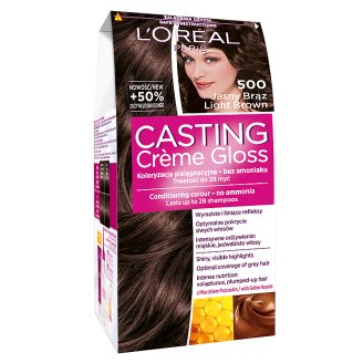 L'Oreal Paris Casting Creme Gloss Farba do włosów 500 Jasny brąz
