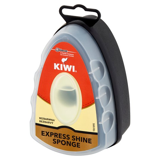 Kiwi Express Shine Gąbka nabłyszczająca do obuwia bezbarwna 7 ml
