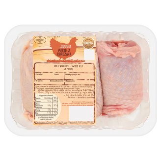 Tesco Uda z kurczaka ze skórą