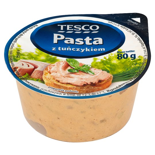 Tesco Pasta z tuńczykiem 80 g