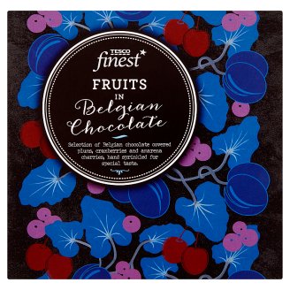 Tesco Finest Mieszanka owoców w belgijskiej czekoladzie 80 g