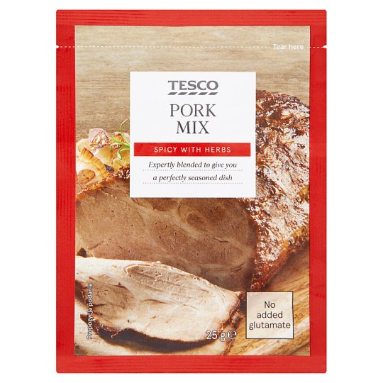 Tesco Mieszanka przyprawowa do mięsa wieprzowego 25 g