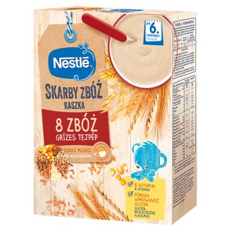 Nestlé Radosny Brzuszek Kaszka 8 zbóż po 6 miesiącu 250 g