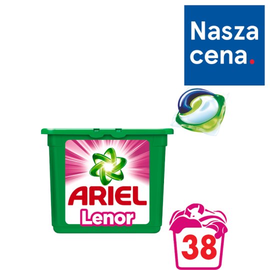 Ariel Touch of Lenor Fresh Kapsułki do prania 3 w 1 38 prań