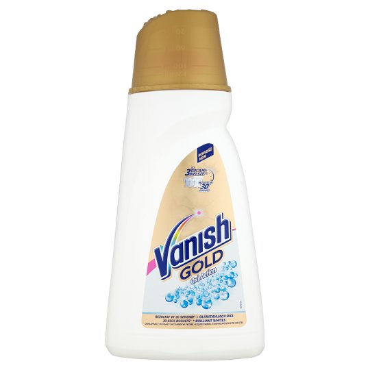 Vanish Gold Oxi Action Odplamiacz do białych tkanin w płynie 940 ml