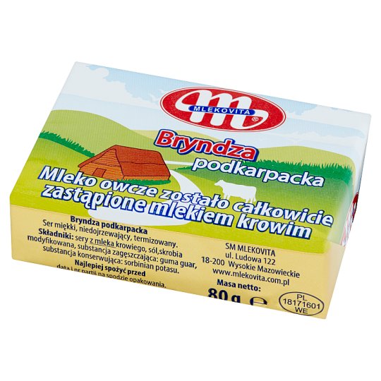 Mlekovita Bryndza podkarpacka 80 g