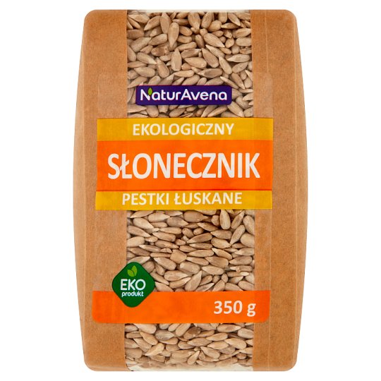 NaturAvena Ekologiczny słonecznik pestki łuskane 350 g