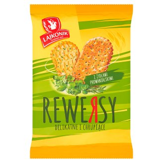 Lajkonik Rewersy z ziołami prowansalskimi Drobne pieczywo 95 g