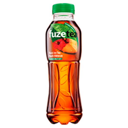 FuzeTea Napój o smaku brzoskwiniowym z ekstraktem z czarnej herbaty i hibiskusa 500 ml