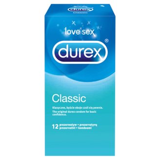 Durex Classic Prezerwatywy 12 sztuk