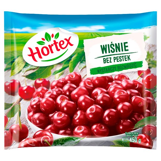 Hortex Wiśnie bez pestek 450 g