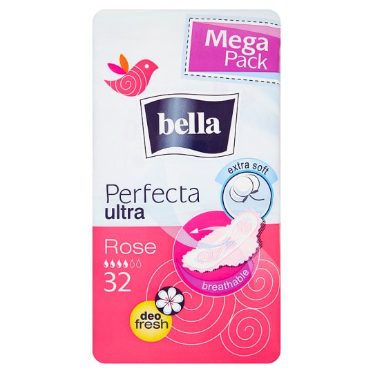 Bella Perfecta Ultra Rose Podpaski higieniczne 32 sztuki