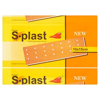 S-plast Plaster rozgrzewający pieprzowcowy 10 x 15 cm