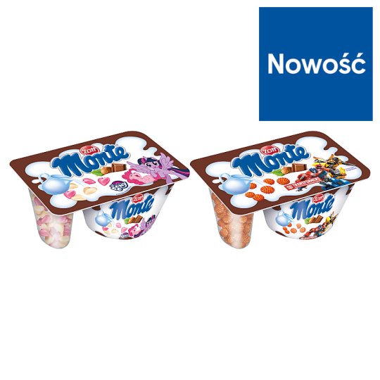 Zott Monte Smurfs Deser mleczny 125 g