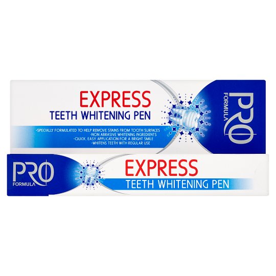 Tesco Pro Formula Express Aplikator wybielający zęby 2 ml