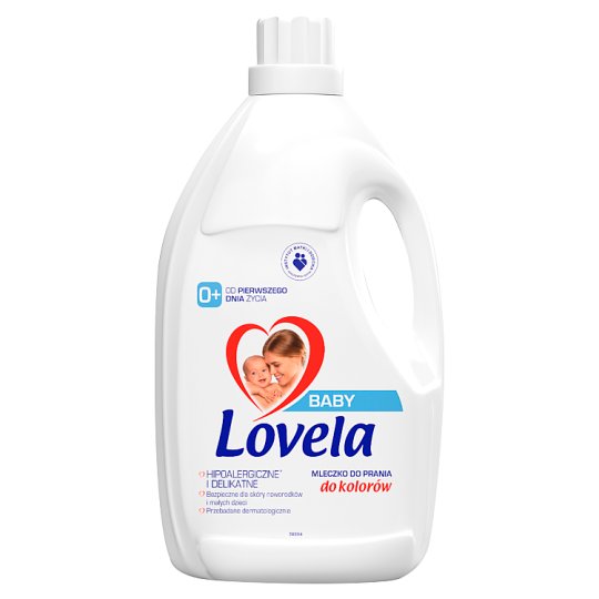 Lovela Baby Hipoalergiczne mleczko do prania do kolorów 4,5 l (50 prań)