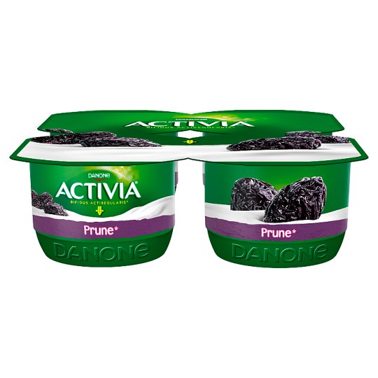 Danone Activia Jogurt suszona śliwka 480 g (4 x 120 g)