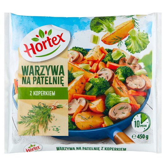Hortex Warzywa na patelnię z koperkiem 450 g