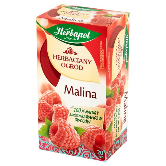 Herbapol Herbaciany Ogród Herbatka owocowo-ziołowa malina 54 g (20 x 2,7 g)