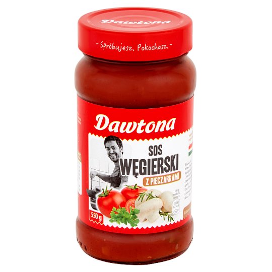 Dawtona Sos węgierski z pieczarkami 550 g