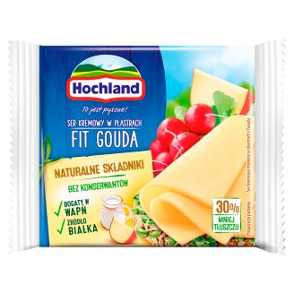 Hochland Ser kremowy w plastrach Fit Gouda 130 g
