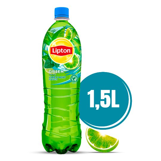 Lipton Ice Tea Green Lime & Mint Napój niegazowany 1,5 l