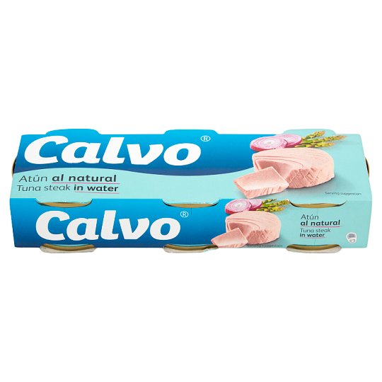 Calvo Tuńczyk w sosie własnym 3 x 80 g