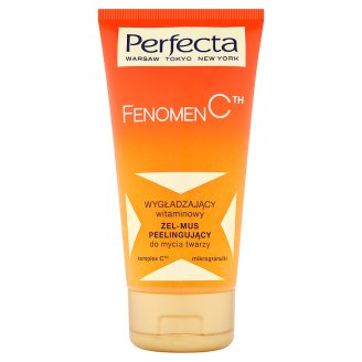 Perfecta Fenomen C Wygładzający witaminowy żel-mus peelingujący do mycia twarzy 170 ml
