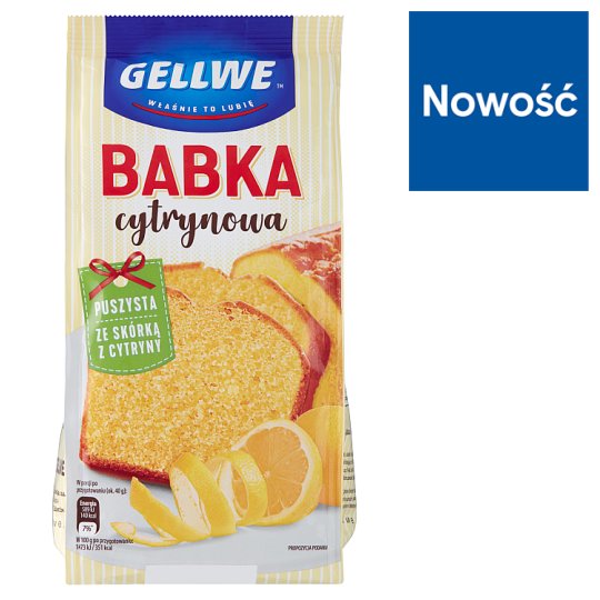 Gellwe Babka cytrynowa 375 g