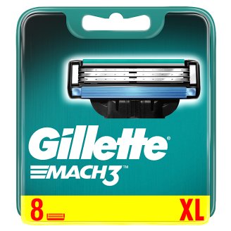 Gillette Mach3 Ostrza wymienne do maszynki, 8 sztuki