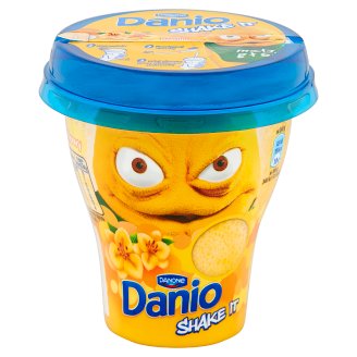 Danone Danio Shake It Napój jogurtowy o smaku waniliowym 240 g