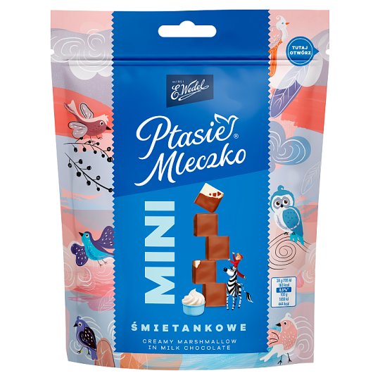 E. Wedel Ptasie Mleczko Mini Cream Marshmallow 115 g