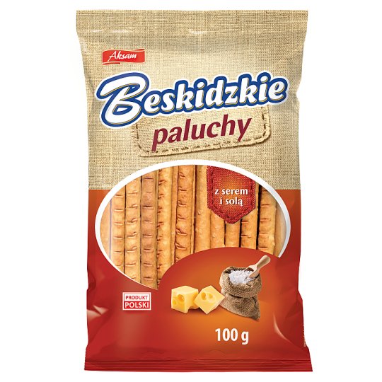 Aksam Beskidzkie Paluchy z serem i solą 100 g